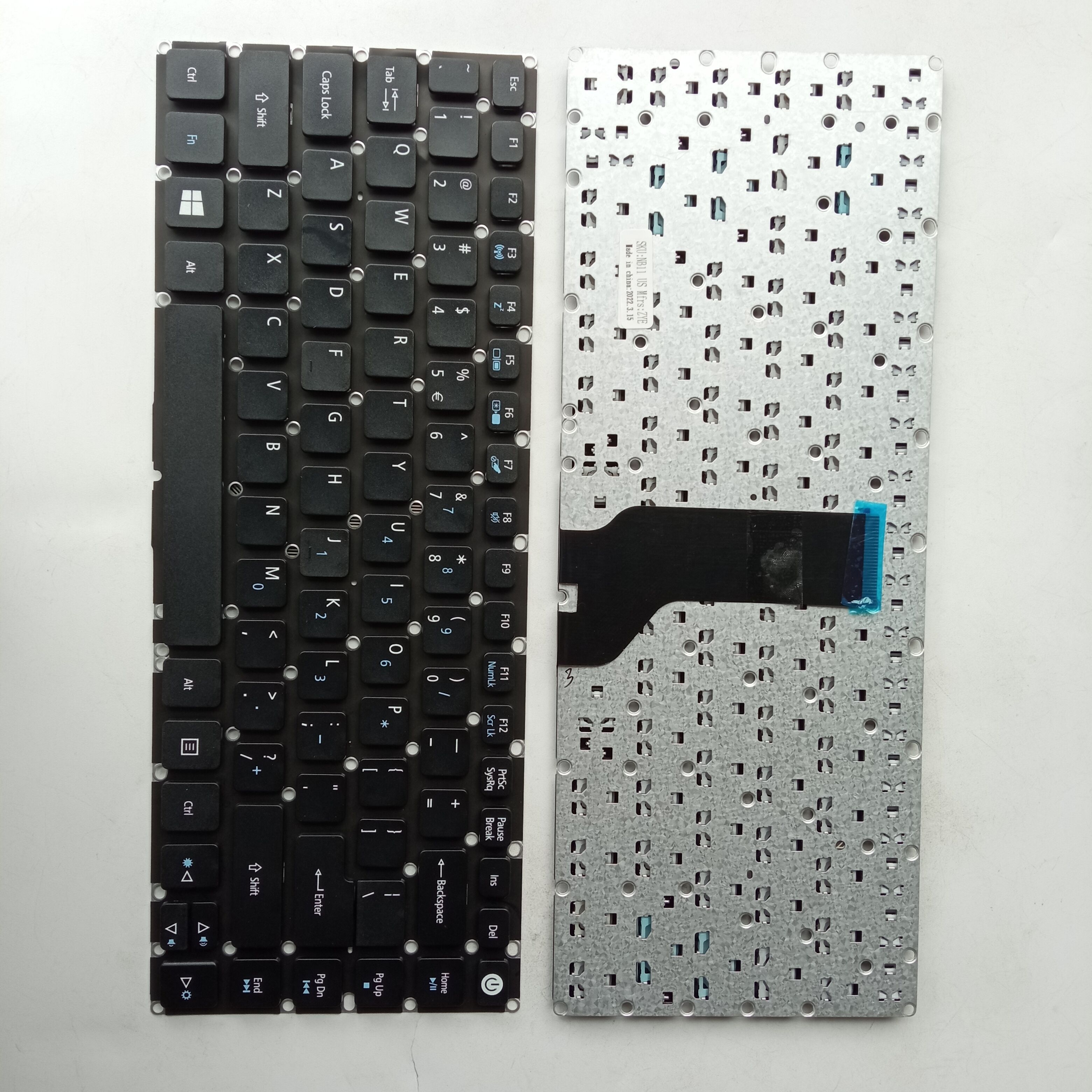 Picture of New Replacement Laptop Keyboard For ACER E5-473 BLACK (OEM) US Layout